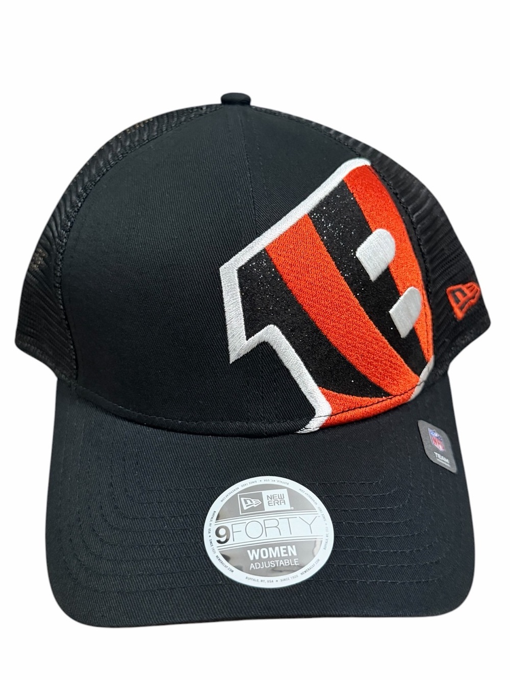 New Era 9FORTY Cincinnati Bengals Women’s adjustable trucker hat NWT